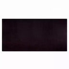 Table à manger, Plateau rectangulaire 180 cm, Pieds tréteaux, Noir moderne