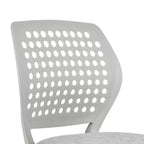 Chaise de bureau pivotante pour enfants Homy Casa avec siège rembourré et roulettes