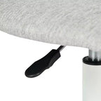 Chaise de bureau pivotante pour enfants Homy Casa avec siège rembourré et roulettes
