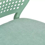 Chaise de bureau pivotante pour enfants Homy Casa avec siège rembourré et roulettes