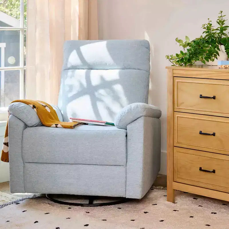 Fauteuil inclinable et pivotant Suzy avec port de chargement USB