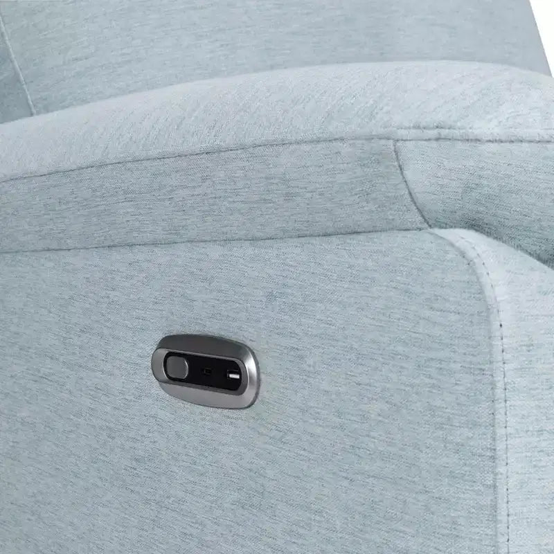 Fauteuil inclinable et pivotant Suzy avec port de chargement USB