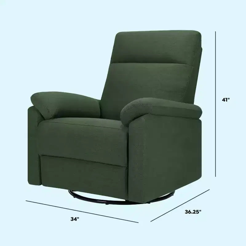 Fauteuil inclinable et pivotant Suzy avec port de chargement USB