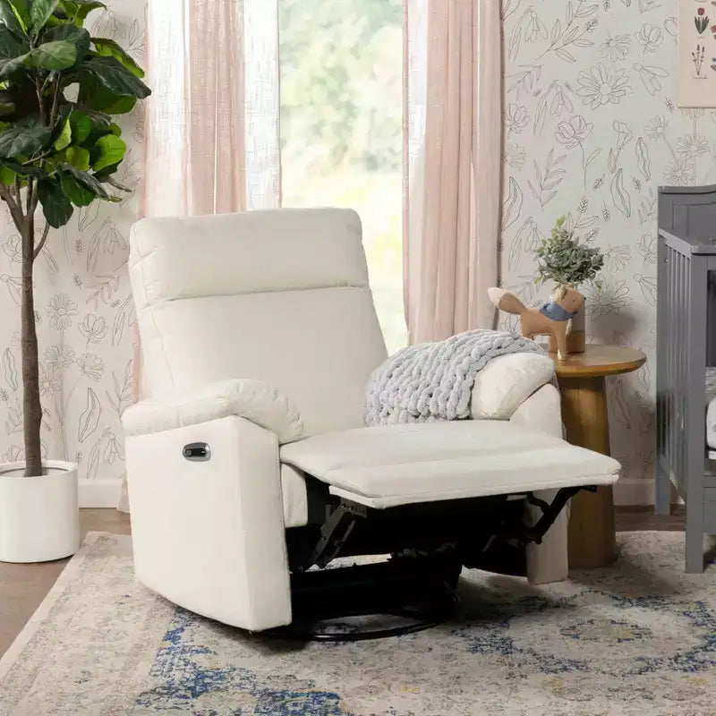 Fauteuil inclinable et pivotant Suzy avec port de chargement USB
