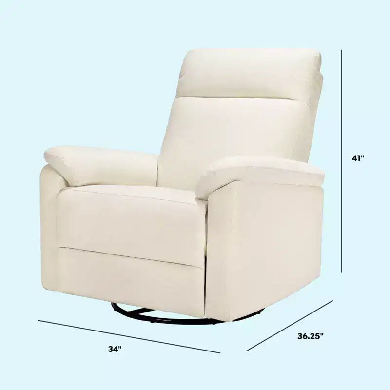 Fauteuil inclinable et pivotant Suzy avec port de chargement USB
