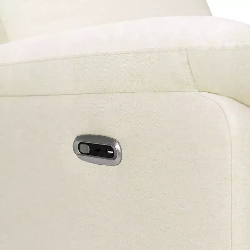 Fauteuil inclinable et pivotant Suzy avec port de chargement USB