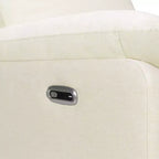 Fauteuil inclinable et pivotant Suzy avec port de chargement USB