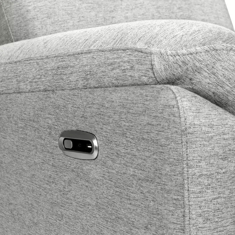 Fauteuil inclinable et pivotant Suzy avec port de chargement USB