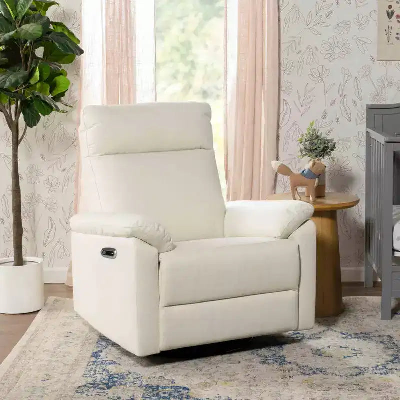 Fauteuil inclinable et pivotant Suzy avec port de chargement USB