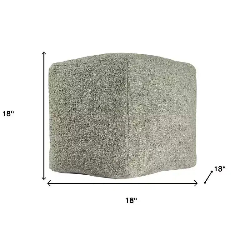 Pouf ottoman Sage Boucle 18