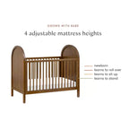Lit de bébé convertible 3-en-1 Bondi avec kit de conversion pour lit de tout-petit