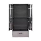 Armoire de rangement Seville Classics UltraHD avec tiroir inférieur, 36 L x 18 P x 72 H