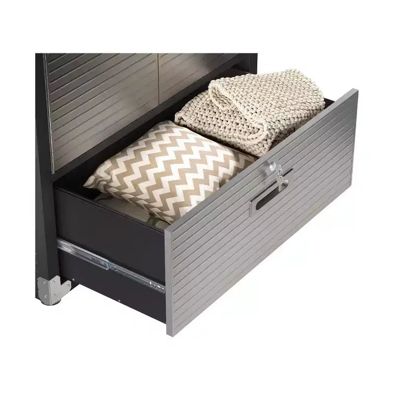 Armoire de rangement Seville Classics UltraHD avec tiroir inférieur, 36 L x 18 P x 72 H