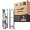 Modern Innovations Wall Mounted Vertical Ball Storage Rack (6 Pack)