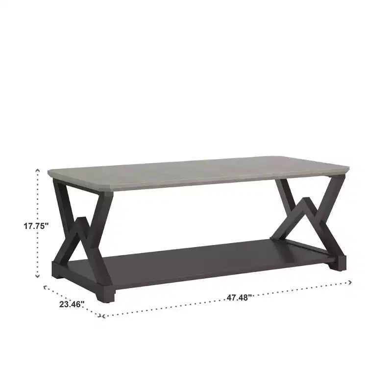 Table Basse Lucca – Noire – iNSPIRE Q